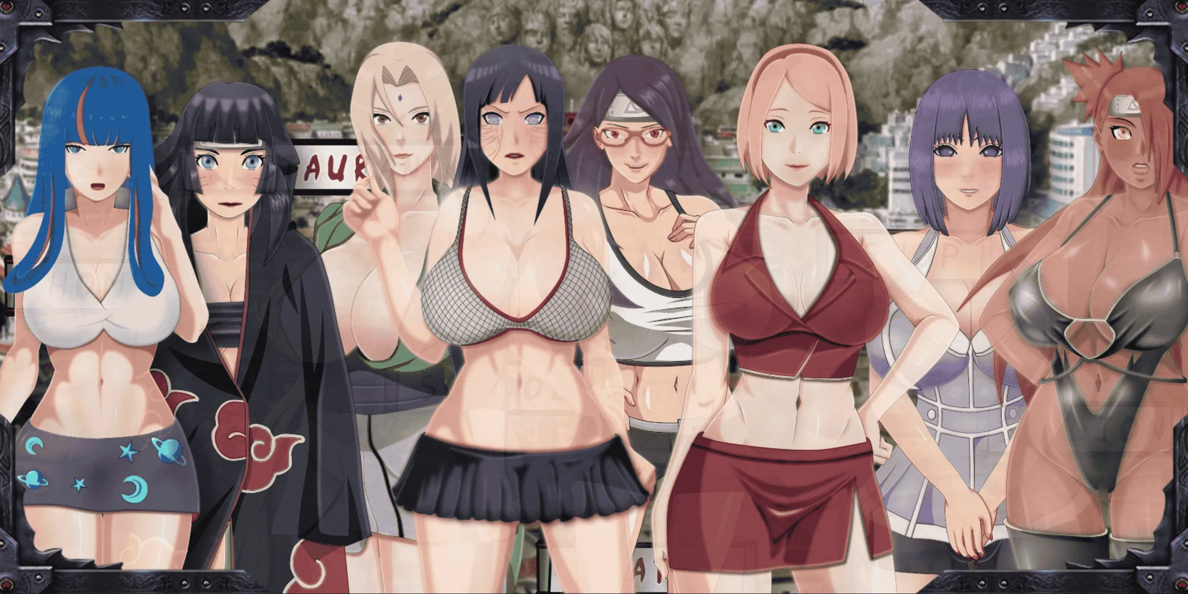 [安卓+PC/同人SLG] 女忍训练：最后的战争  Sarada training：The last war Ver4.0 [中文/2G]