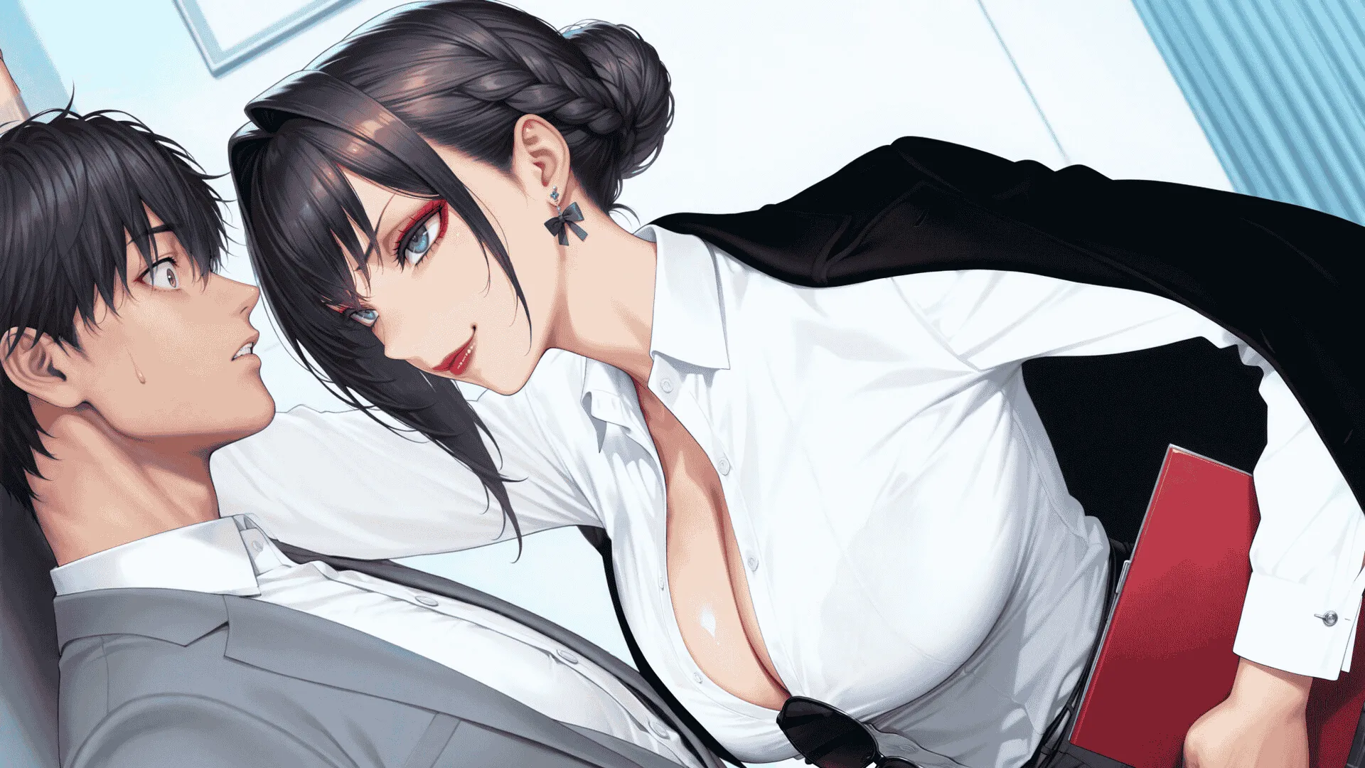 [PC/好评SLG] Lust Office MILFs 官方中文版 [官中/AI作画/动态/步兵/1.4G]