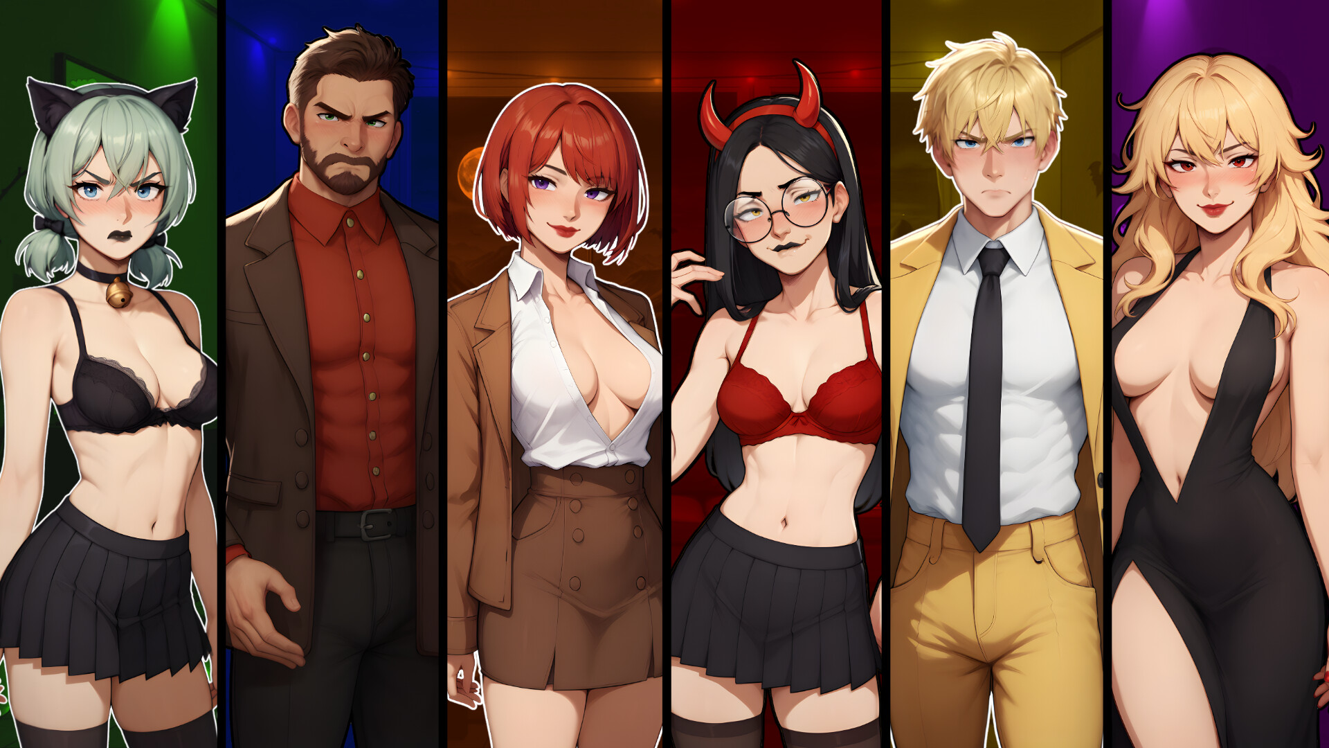 [安卓+PC/SLG] 我们相遇的夜晚 The Night We Met Ver1.1 官方中文版 [官中/动态/新作/3.7G]