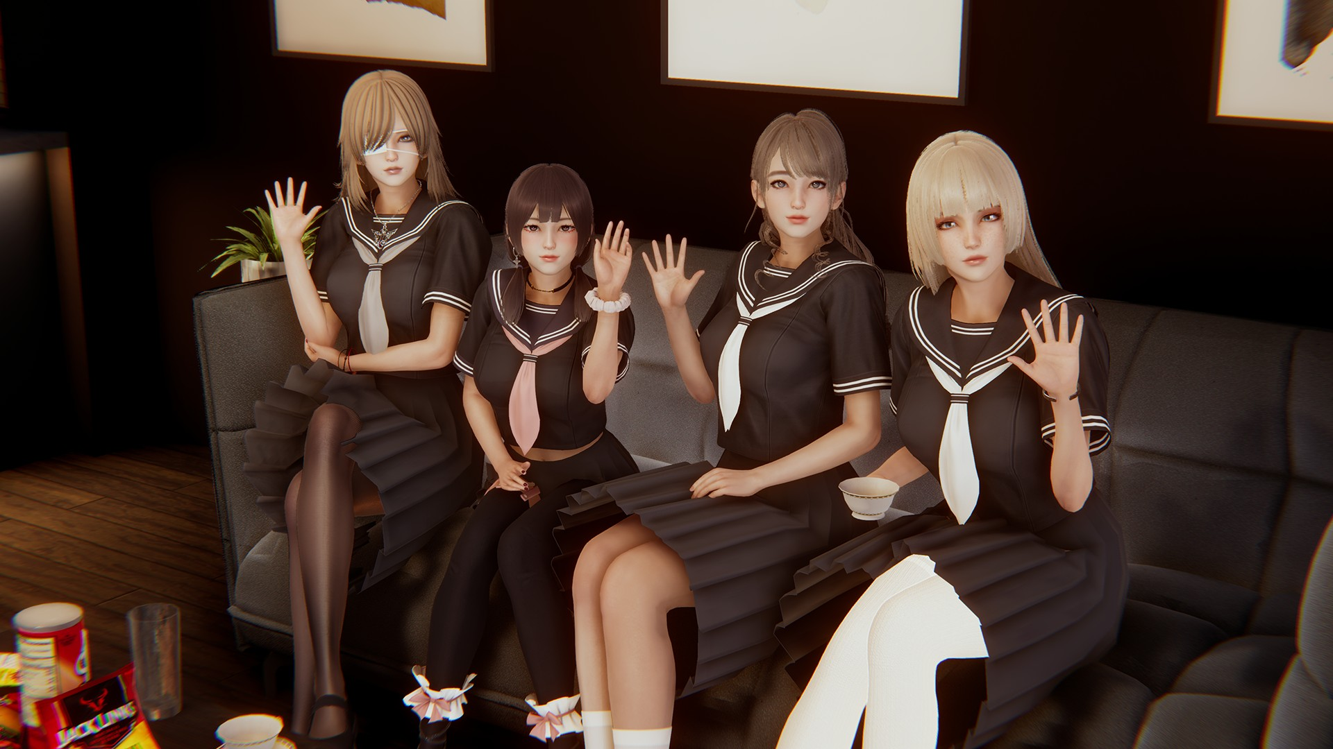 [安卓+PC/SLG] 谵妄 Delirium Ver0.10.0 官方中文版 [官中/动态/收集/新作/3G]