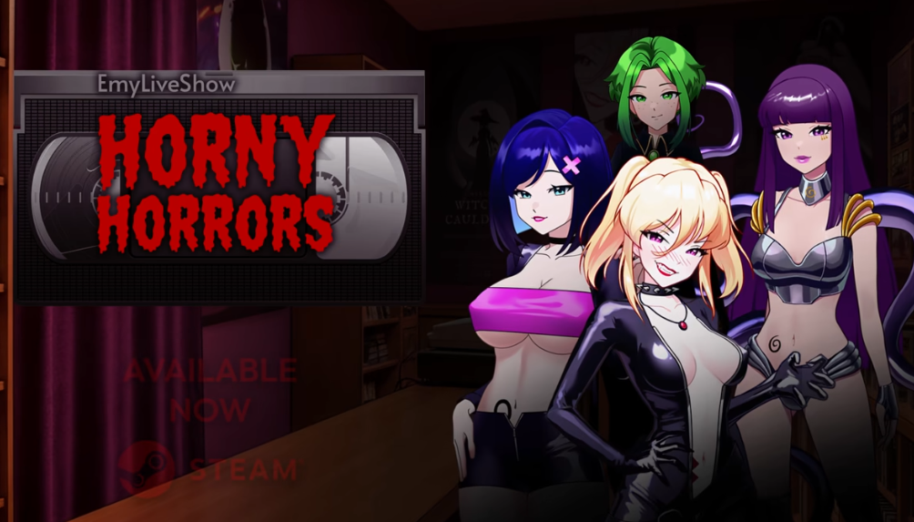 [PC/解谜SLG] 艾米直播秀 欲火惊魂 EmyLiveShow: Horny Horrors 官方中文版 [官中/动态/新作/2.4G]
