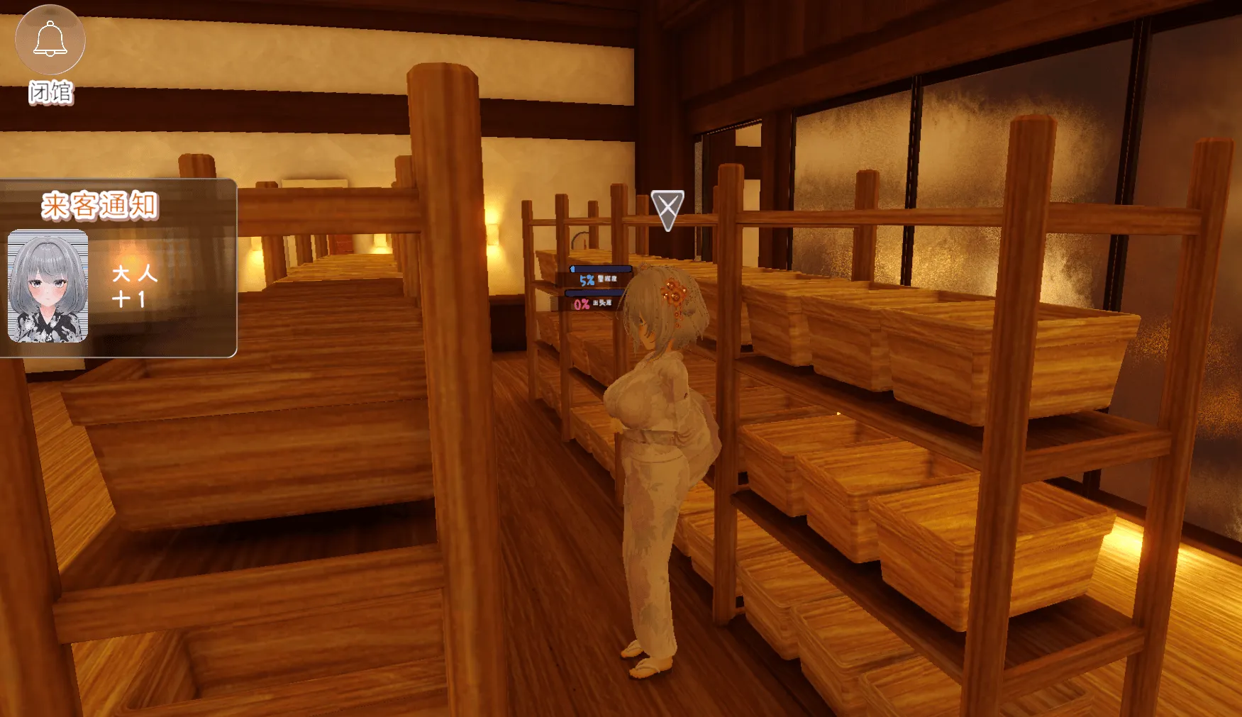 [PC+VR/经营互动3D] 温泉蒸汽透视 Ver1.2.0 汉化版 [汉化/动态/附存档/步兵/2.8G]
